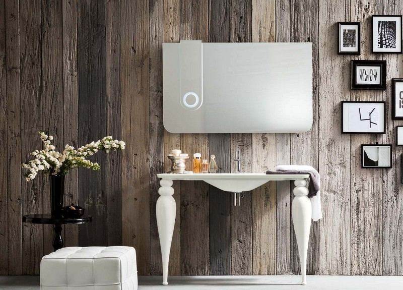 Miroir salle de bain lumineux et éclairage indirect en 50 idées Bains salle idées de Recup