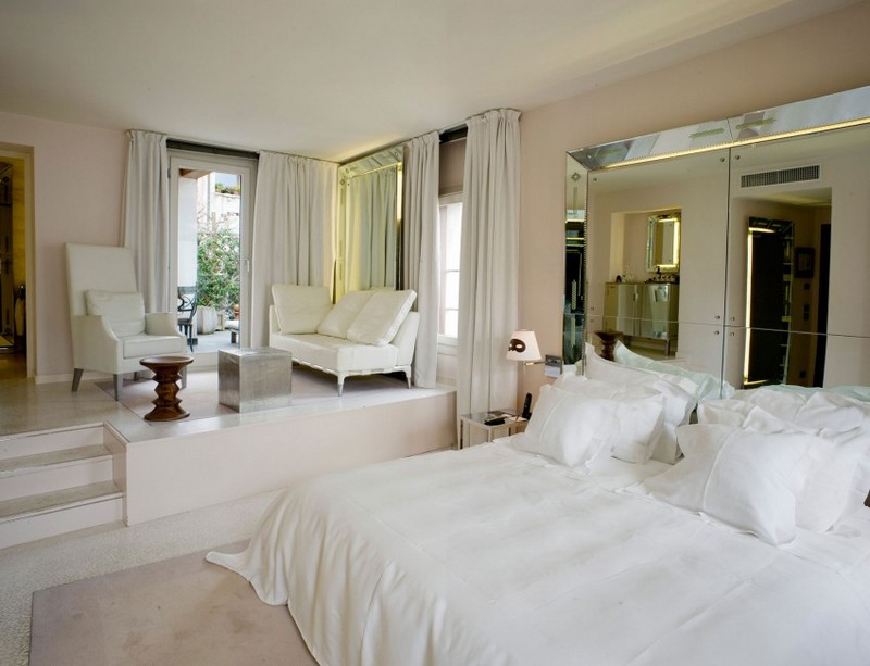 Mobilier design et idées de décoration d'un hôtel à venise Chambre lumineux