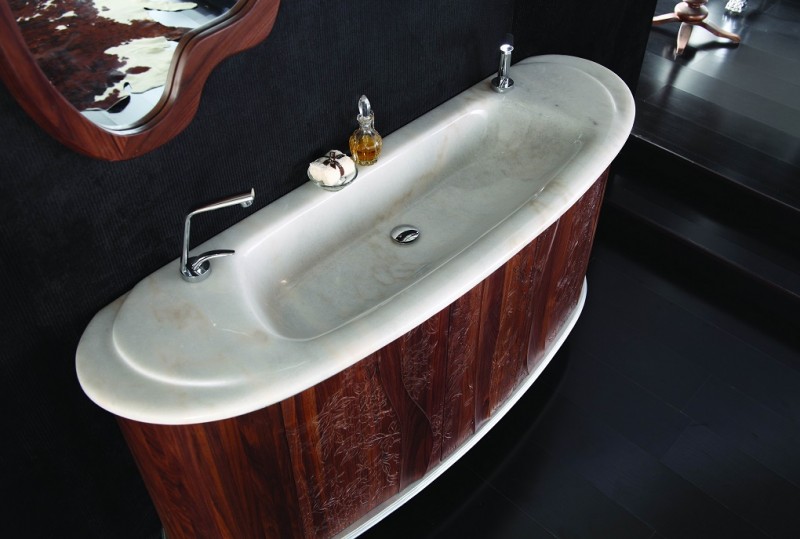 Mobilier salle de bains design – la collection vanilla sky Désign Vasque bains de salle