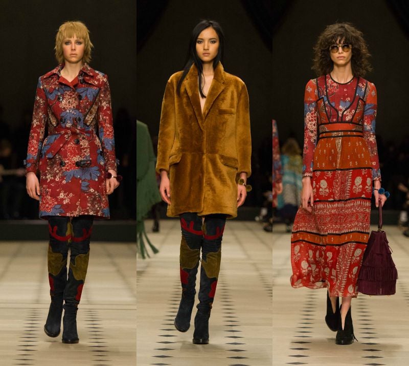 mode-automne-hiver-2015-femme-hippie-robe-blouse-manteau-rouges-motifs-bleus-manteau-fausse-fourrure-cussardes