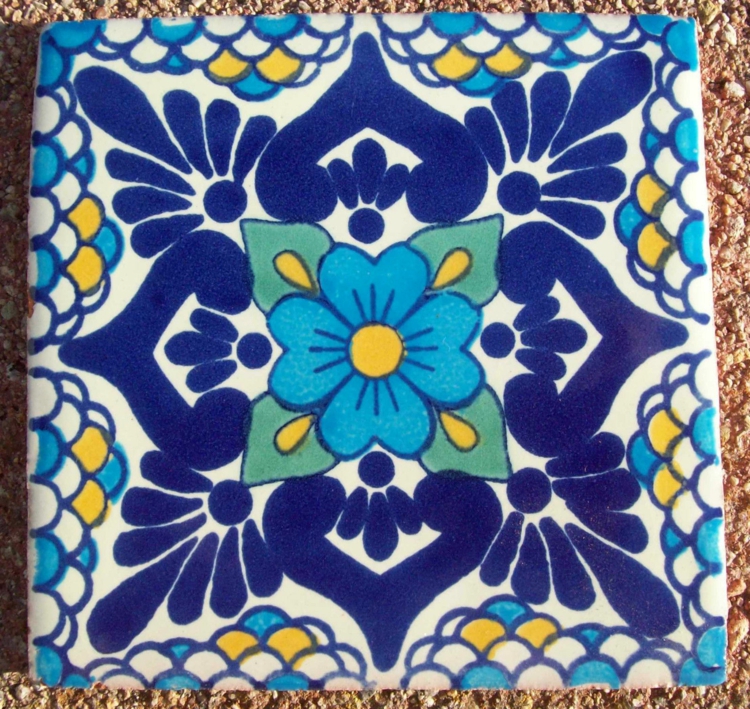 peinture-carrelage-salle-bain-carreau-motif-floral-bleu
