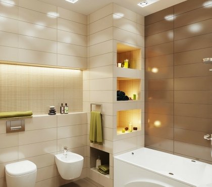 petite-salle-de-bains-toilettes-spots-encastres-baignoire-rectangulaire-tapis-rond