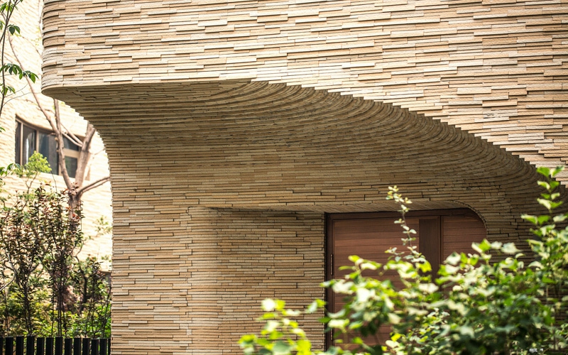 pierre-parement extérieur façade plaquette rectangulaires beige