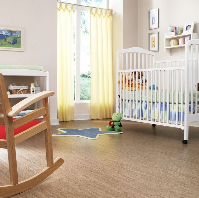 revêtement-sol-liège-isolation-thermique-chambre-bébé-Real-Cork-floors