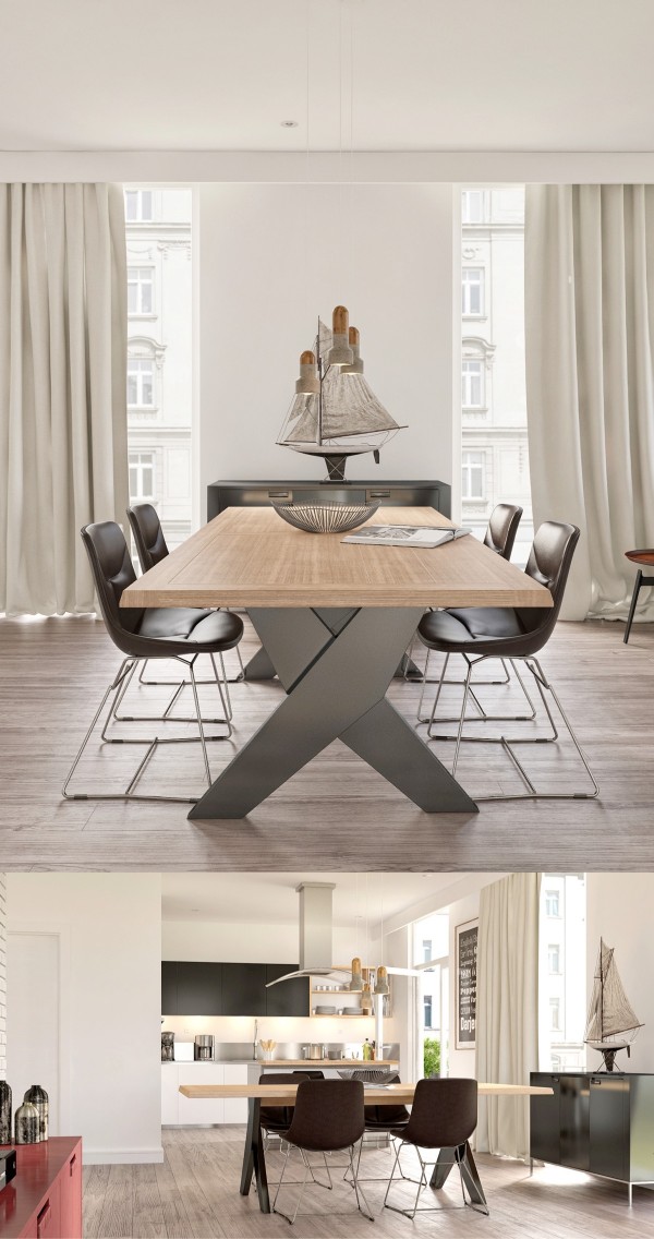salle-manger-meubles-contemporains-flair-scandinave