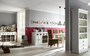 buffet-cuisine-blanc-vintage-etageres-tiroirs-verrerie