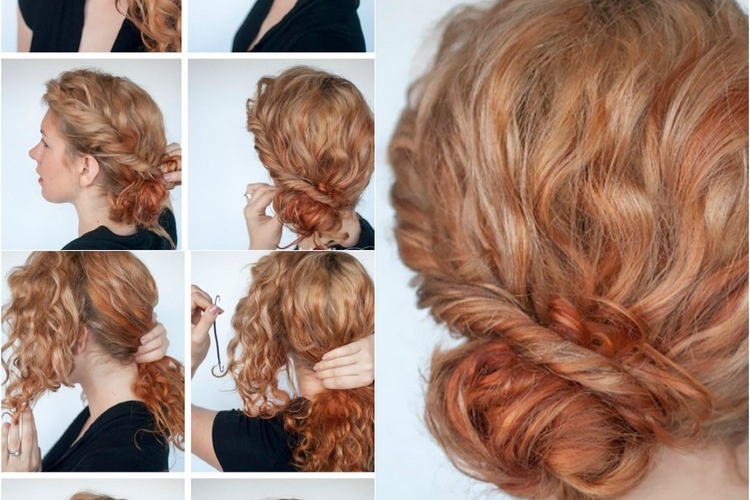 Coiffure cheveux bouclés naturellement - techniques et idées