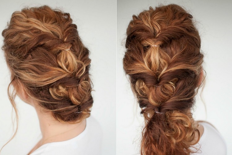 Coiffure cheveux bouclés naturellement - techniques et idées