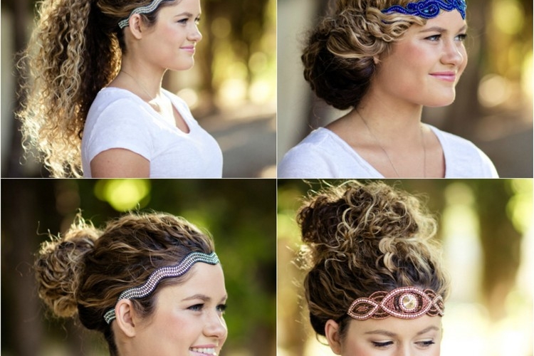 Coiffure cheveux bouclés naturellement - techniques et idées