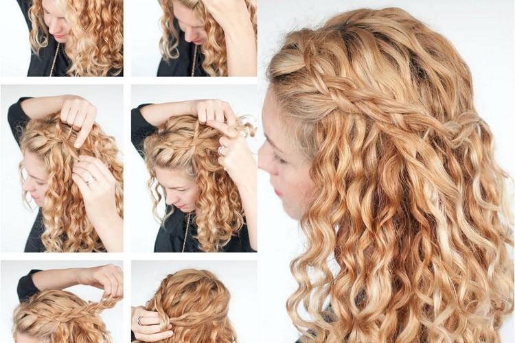 Coiffure cheveux bouclés naturellement - techniques et idées