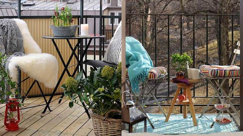 Décoration balcon et aménagement réussi 50 idées fraîches Rideau Balcone idee