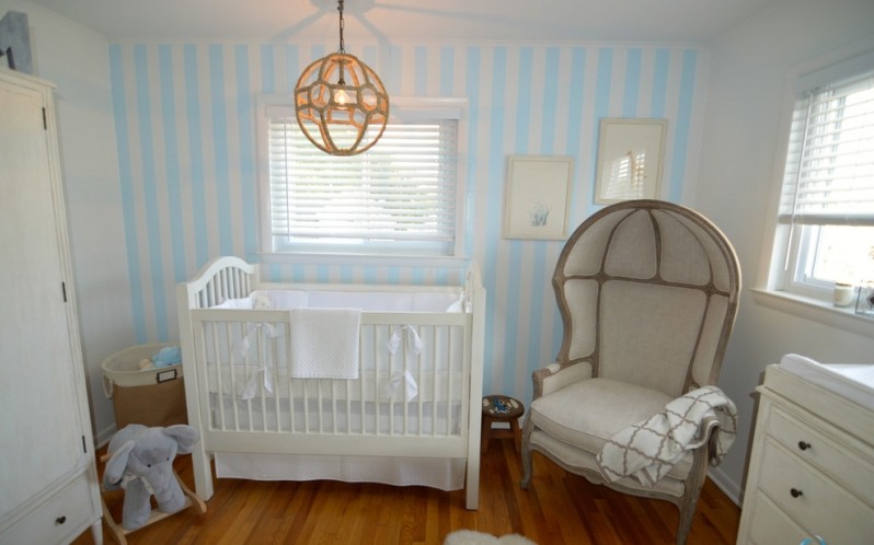 décoration-chambre-bébé-garçon-fauteuil-design