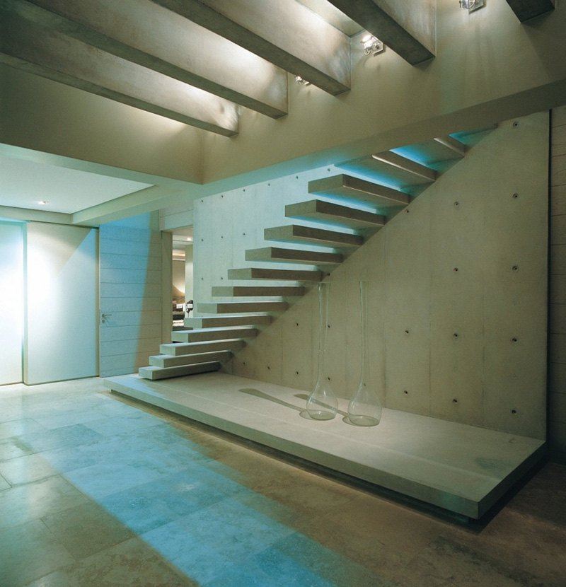 Escalier sans rampe, ni main courante en 12 designs cool Escalier désign Marche