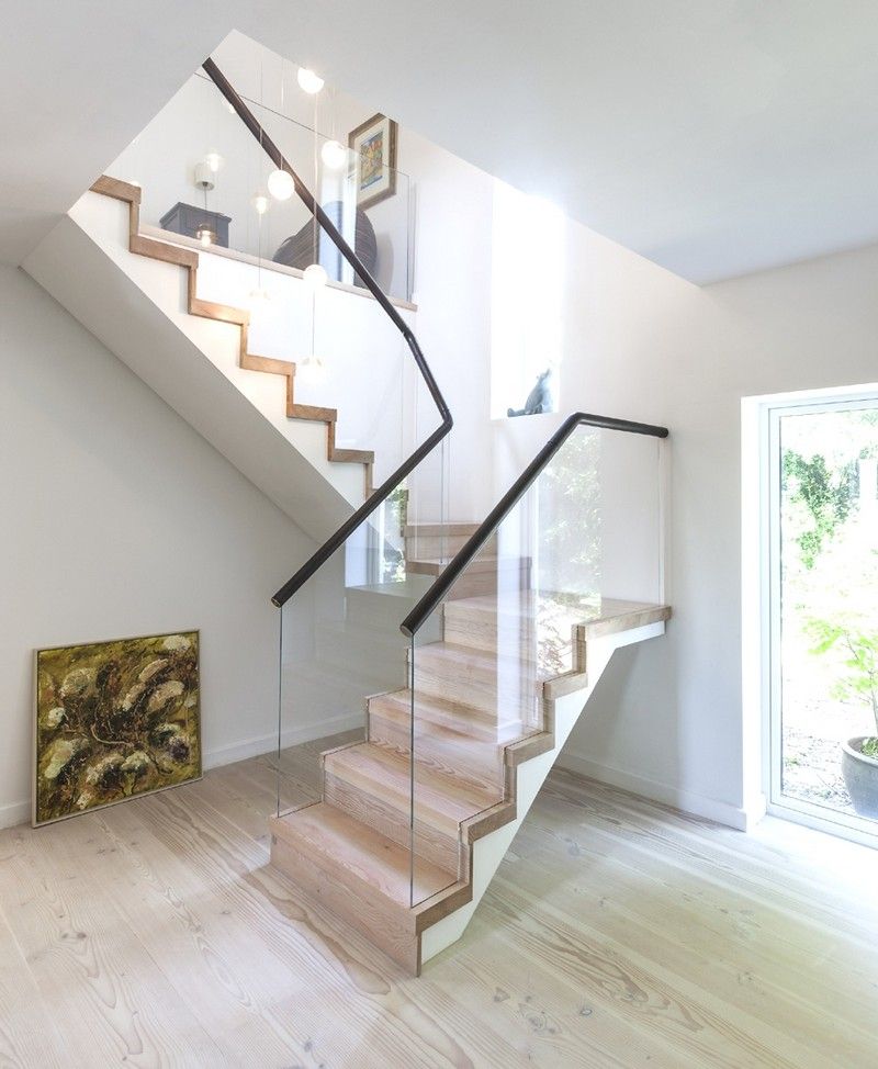 Escaliers en bois intérieur et extérieur–idées sur les designs Escalier désign Courante Main