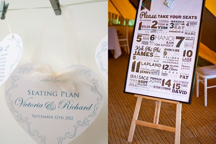 Idée plan de table mariage original- 55 designs faciles à imiter!