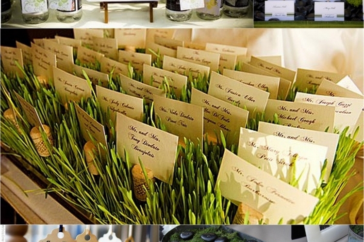 Idée plan de table mariage original- 55 designs faciles à imiter!