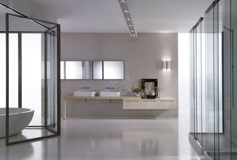 Inspiration salle de bain 55 photos pour en tirer des idées! Meuble de salle de bain taupe