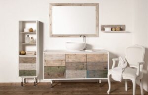 meuble-sous-vasque-salle-bain-fixation-murale-facade-bois-patine-BIANCHINI-CAPPONI