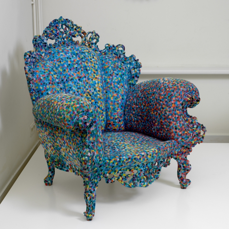 meubles-baroques-fauteuil-Proust-bois-tissu-peints-alcrylique