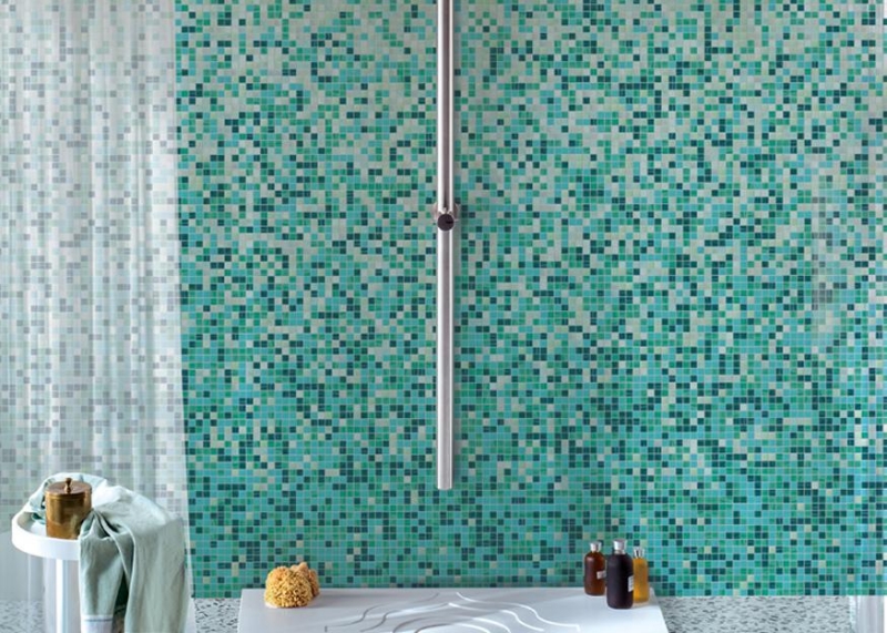 mosaique-salle-bain-nunaces-vert-turquoise-sarcelle-blanc