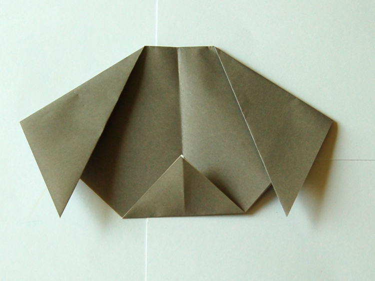 origami-animaux-chien-papier-plier-museau origami animaux
