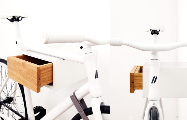 porte-vélo-mural-design-forme-tiroir-bois-rangement-outils