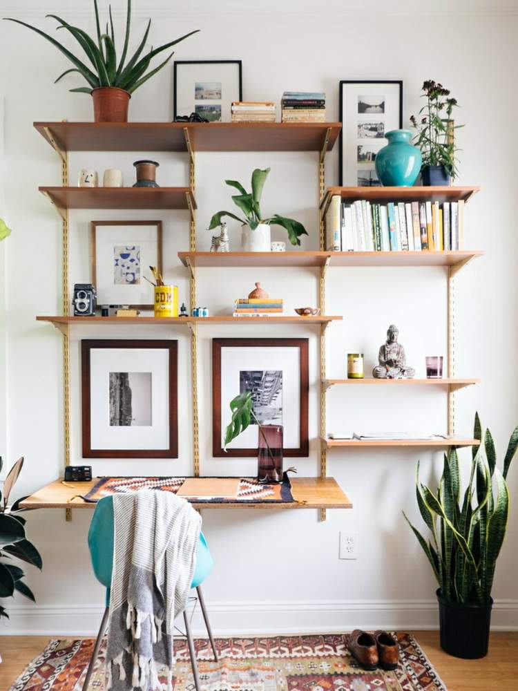 Rangement salon moderne – 35 idées top de relooking Cocooning idées Salon