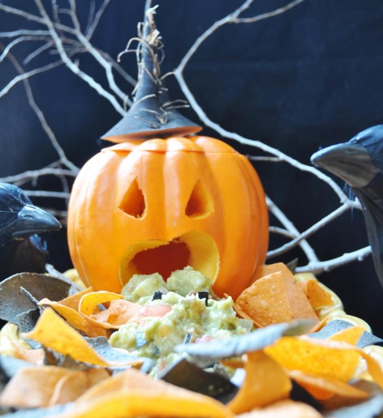 recettes-Halloween-faciles-présentation-originale-citrouille-vomit