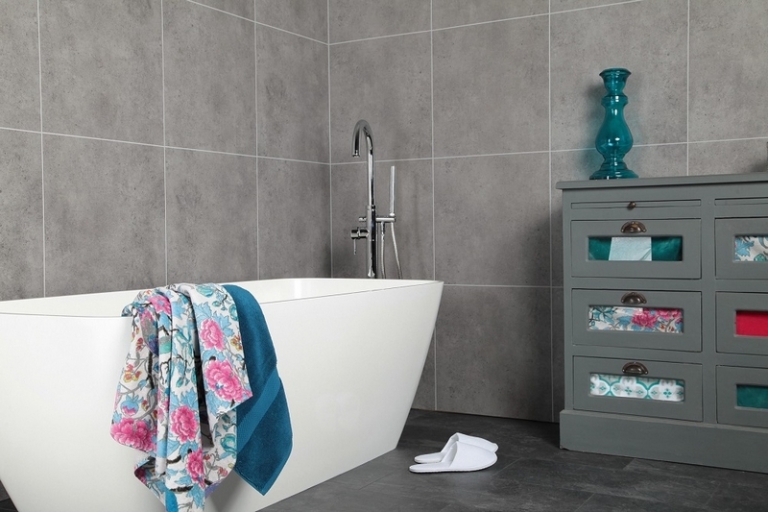 revêtement-mural-salle-bain-carrelage-gris-granite-Marbrex