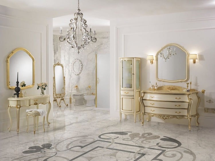salle-bain-baroque-marbre-console-armoire-blanc