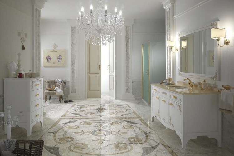 Salle de bain baroque - 26 idées de meubles extraordinaires