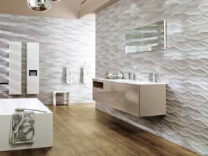 salle-bain-moderne-carrelage-mural-relief-motif-ondulaire