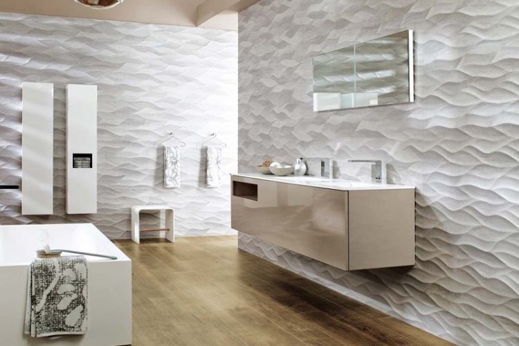 salle-bain-moderne-carrelage-mural-relief-motif-ondulaire