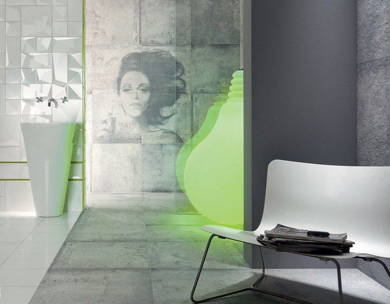 Salle de bain noir et blanc ou en tons contrastés en 40 idées Artistes contemporain noir et blanc