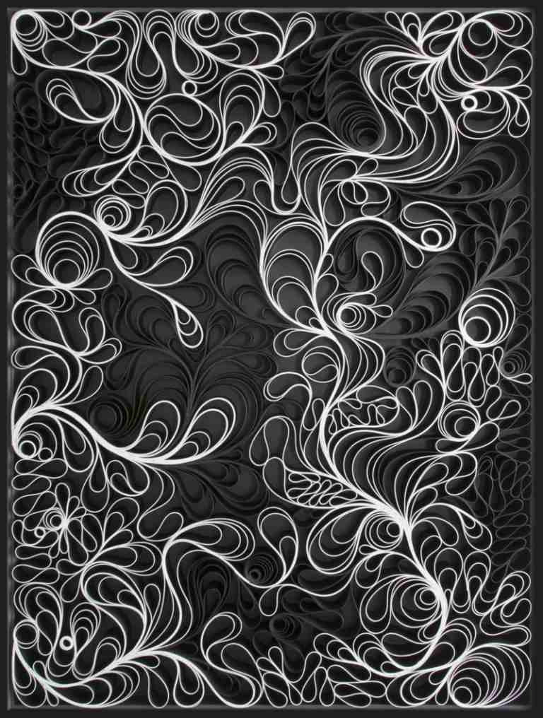 tableau-design-abstrait-noir-blanc-effet-ombré