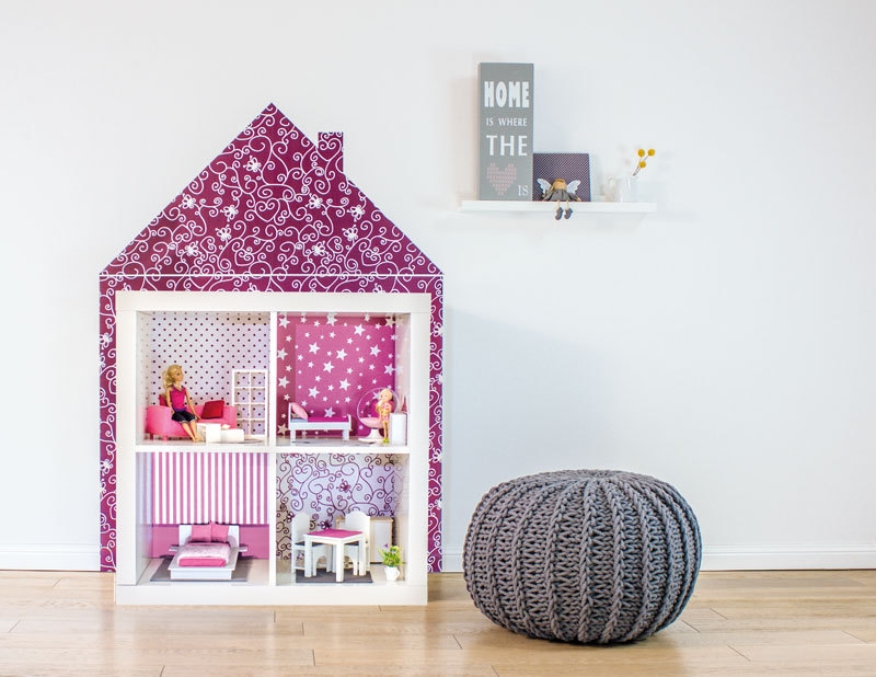 étagères-Ikea-Kallax-blanc-maison-poupées-chambre-enfant