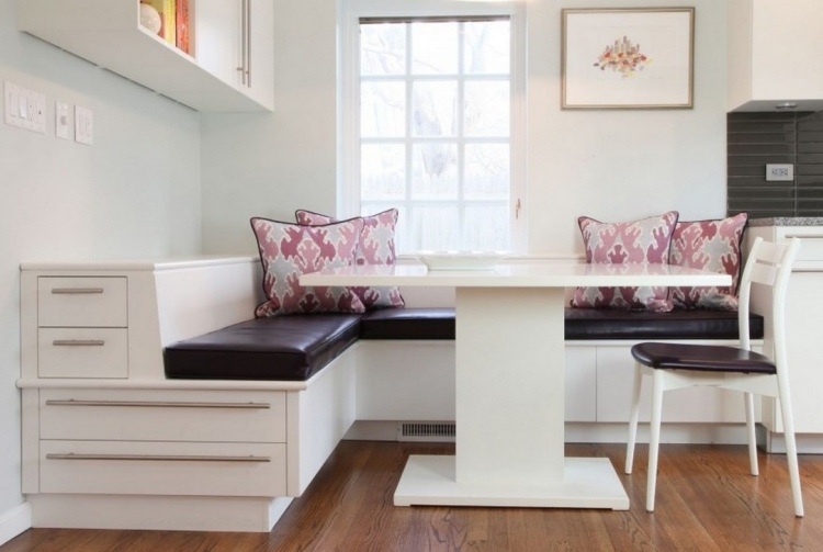Banquette cuisine en bois superbe à faire soi même Désign de Une Fabriquer table cuisine