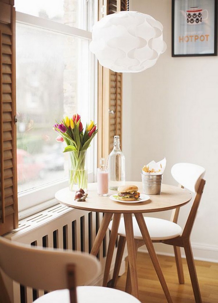How To Squeeze In A Dining Room, Round Table For Small Dining Room