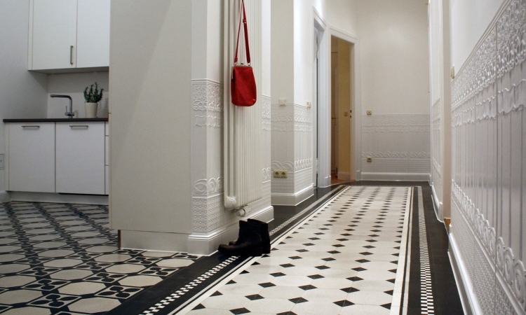 Carrelage imitation carreaux de ciment - un grand retour