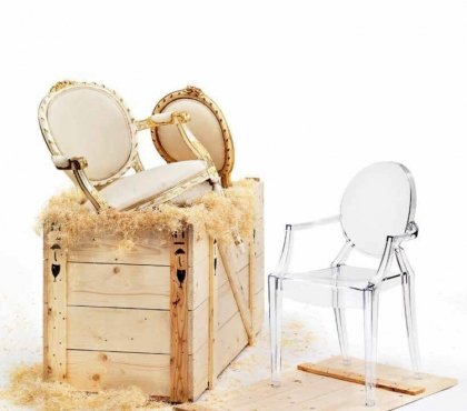 chaise-design-transparente-inspiration-chaise-médaillon-Ghost-Kartell