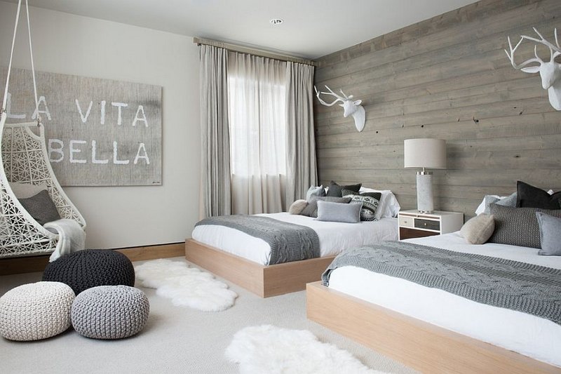 Chambre scandinave réussie en 38 idées de décoration chic!