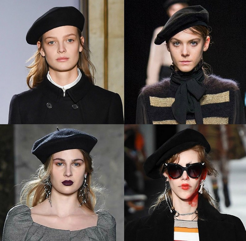 chapeau-femme-hiver-beret-francais-noir