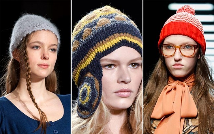 chapeau-femme-hiver-bonnet-tricot-motifs-bleu-jaune-rouge chapeau femme hiver