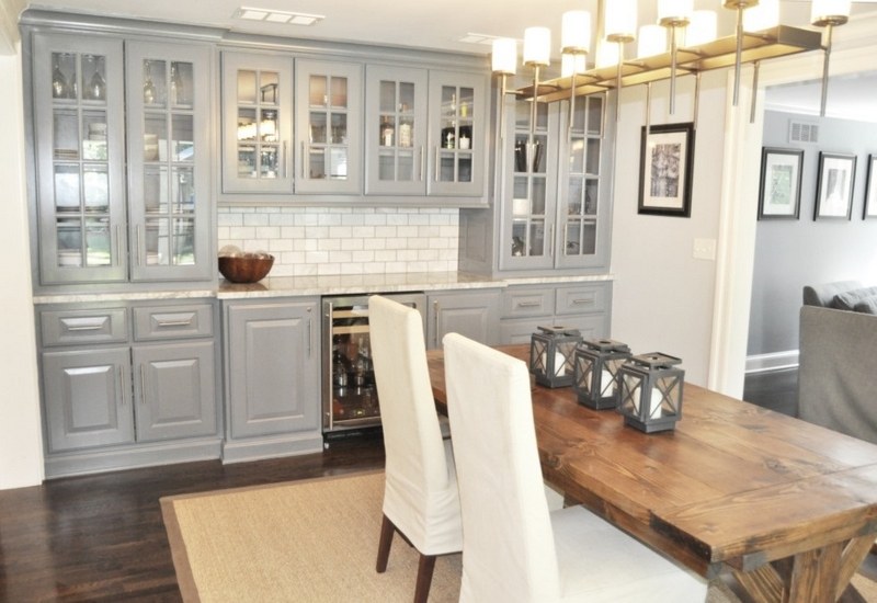 Cuisine gris et bois en 50 modèles variés pour tous les goûts! Grise cuisine inspiration