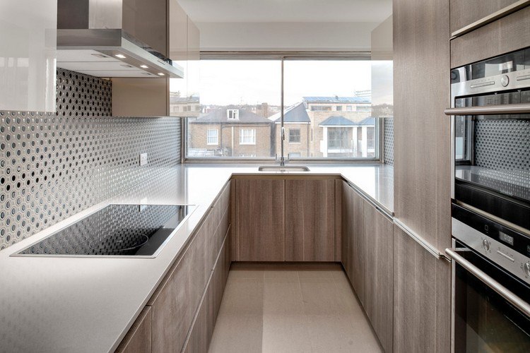 Cuisine en u ouverte pour tout espace 55 photos et conseils Longueur En cuisine inspiration
