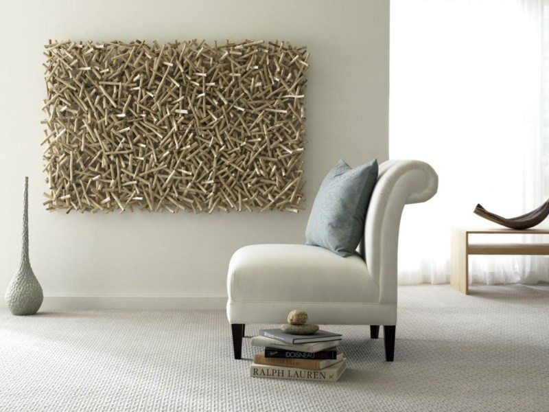 Décoration murale bois à faire soi même – 20 idées créatives Créatif Design Salon