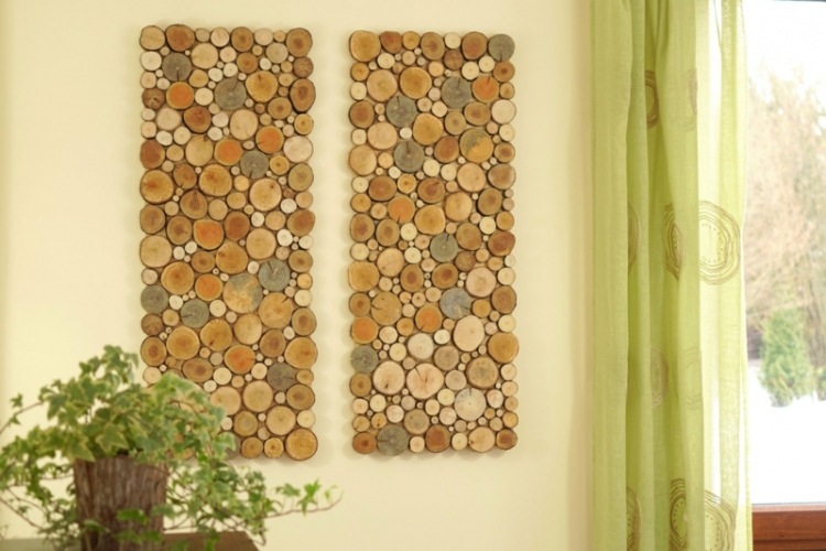 Décoration murale bois à faire soi-même – 20 idées créatives