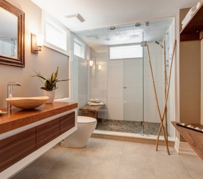 decoration-salle-bain-zen-meuble-vasque-bois-cabine-douche-parois-verre