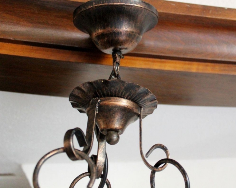 décoration-vintage-lampe-artisanale-cuivre