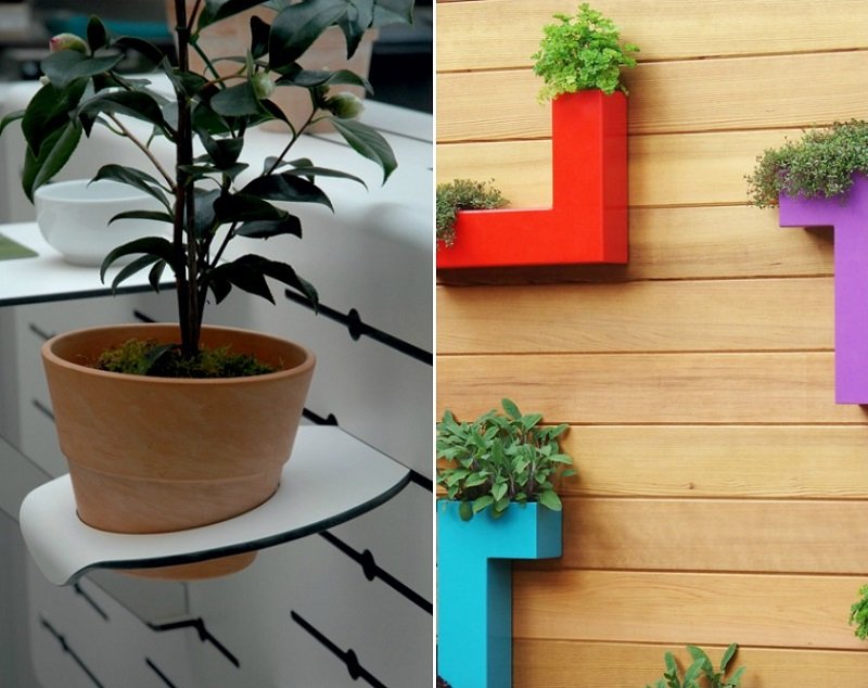 Jardinière balcon originale, support et balconnière en 42 idées Désign Coloré Balcon